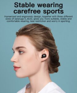 Stable wearing Carefree sports wireless sports earbuds