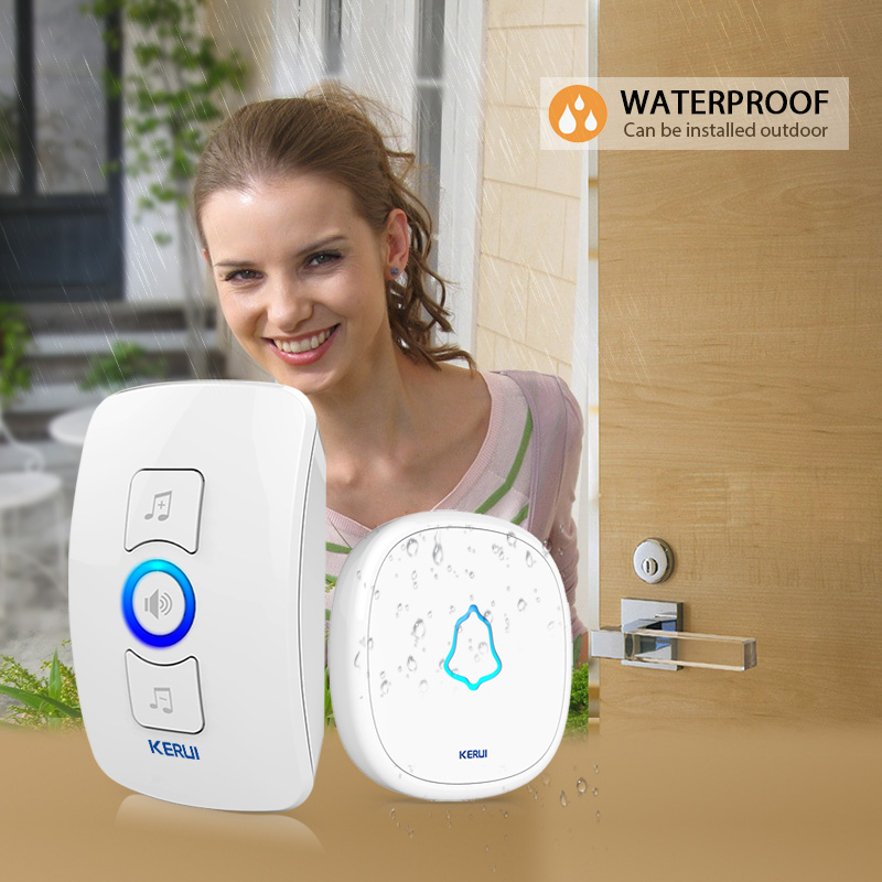 Songs Optional Waterproof Wireless Smart Doorbell