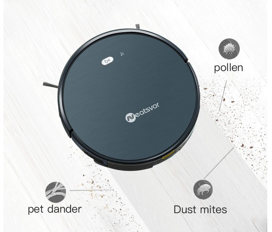 NEATSVOR 1800PA Robot Vacuum Cleaner With Mopping Technology