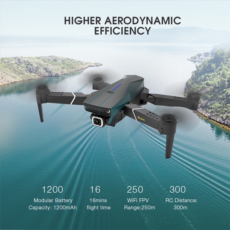 Eachine E520s Drone has Higher aerodynamic efficiency than other drones