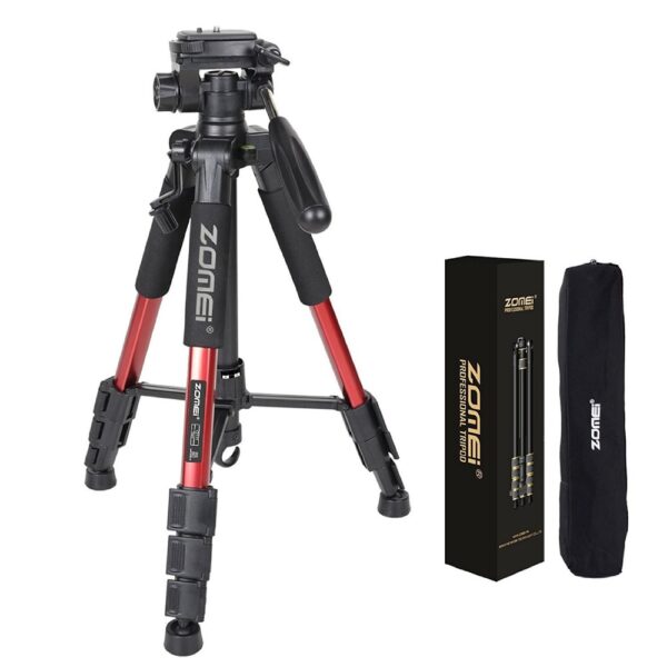 #1 Rated Professional Camera Tripod Stand (Aluminum, Travel Size, 20-57 inches